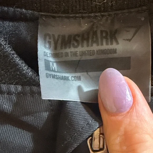 Gymshark Black Lightweight Bomber Jacket - Picture 2 of 3